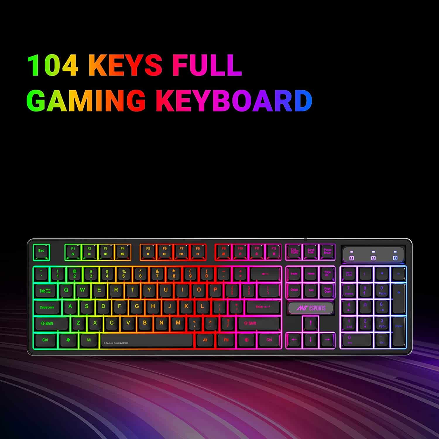 Ant Esports KM1600 Gaming Keyboard &amp; Mouse Combo