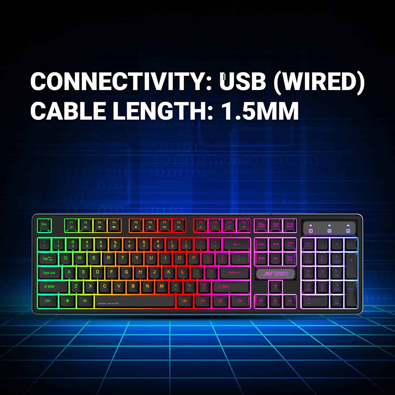 Buy Ant Esports KM1600 Gaming Keyboard &amp; Mouse Combo