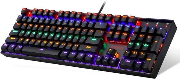 Redragon Mitra K551 RGB Mechanical Gaming Keyboard Black (Blue Switch)