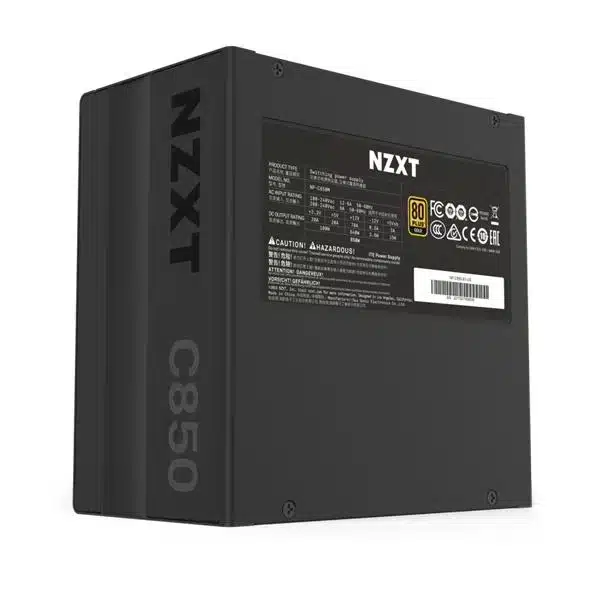 NZXT C850 850 Watt 80 Plus Gold Fully Modular Power Supply C850