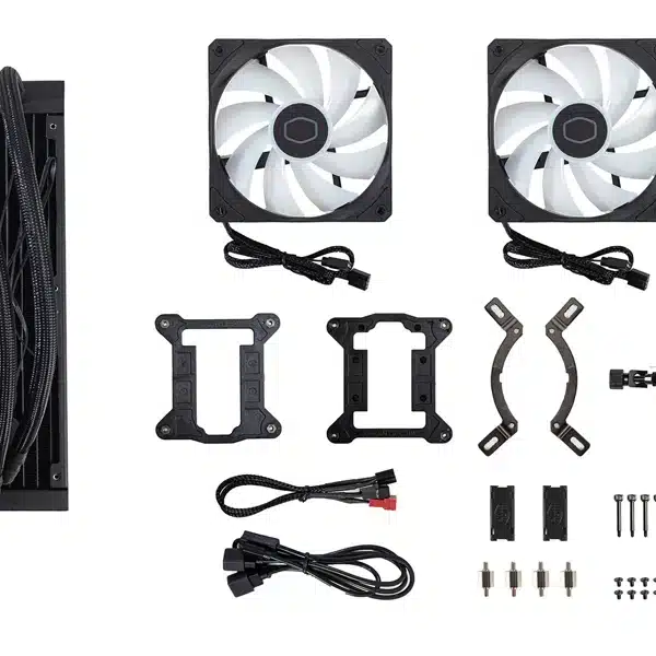 Cooler Master MasterLiquid 240L Core ARGB (Black) AIO Liquid Cooler modxcomputers