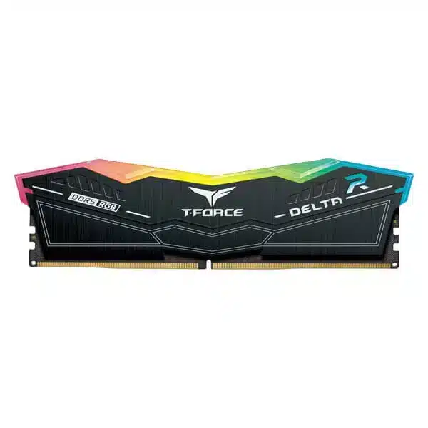 TeamGroup T-Force Delta RGB 32GB (16GBx2) DDR5 6000MHz (Black) DDR5 RAM Memory TeamGroup