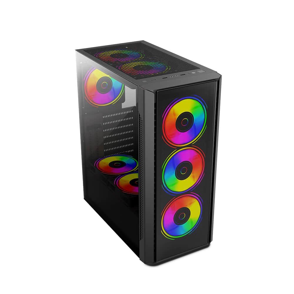 Circle Elegantor X3 ARGB (Black) Cabinet modxcomputers