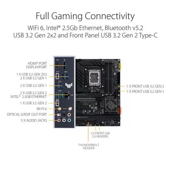 ASUS TUF Gaming Z790 Plus WIFI D4 image 6
