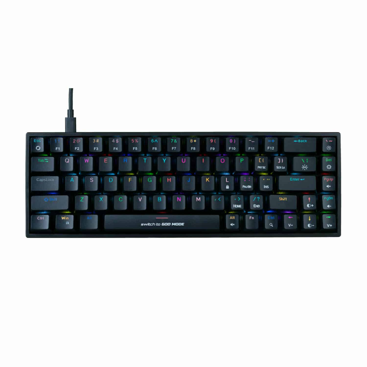 Cosmic Byte Artemis 68 Key Per Key RGB (CB-GK-31) Red Switches Mechanical Gaming Keyboard