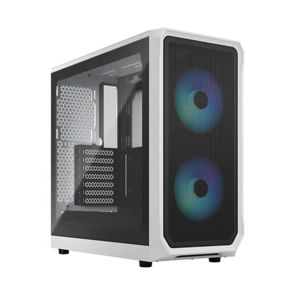 Fractal Design Focus 2 Mesh RGB TG Clear Tint (White)