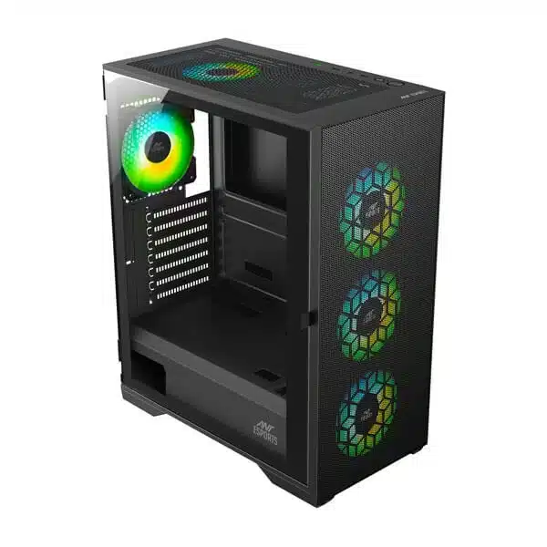 Ant Esports ICE- 110 Auto RGB (Black)