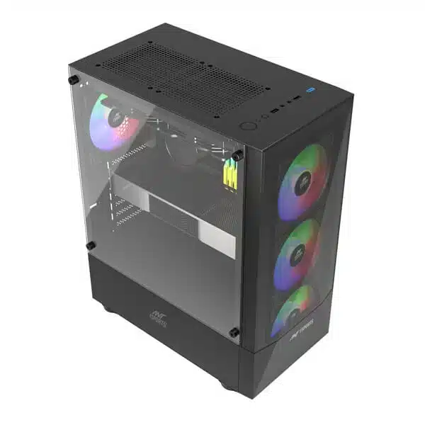 Buy Ant Esports ICE-100 Auto RGB (Black) Cabinet