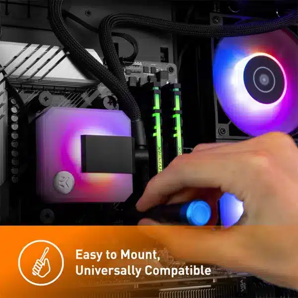 EK AIO 240 D-RGB (Black) modxcomputers