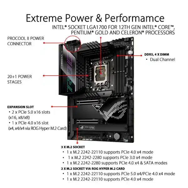 ASUS ROG Maximus Z690 Hero (Wi-Fi) (DDR5)-img(2)