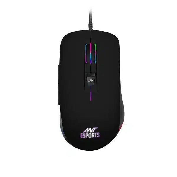 Ant Esports GM100 RGB Gaming Mouse (Black)