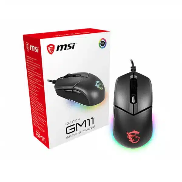 MSI Clutch GM11 (Black) modxcomputers