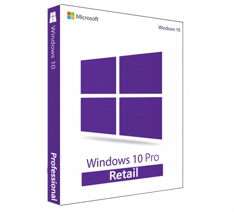 Windows 10 Pro Retail Key Licence (Lifetime)