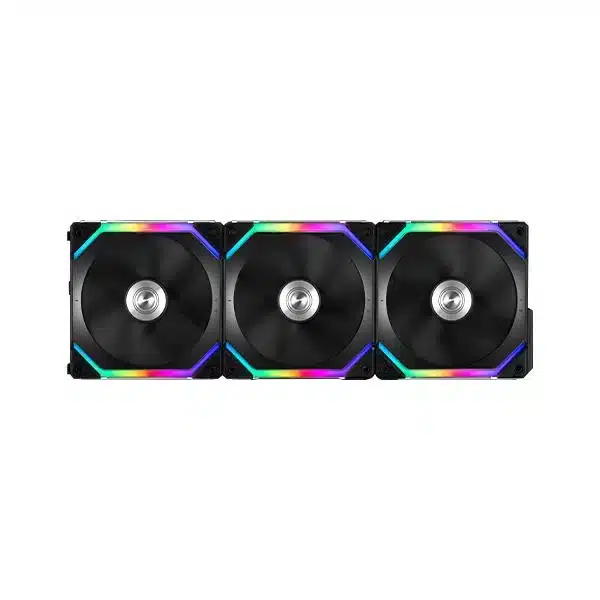 Lian Li Uni Fan SL120 Black 120mm ARGB Cabinet Fan (Triple Pack)