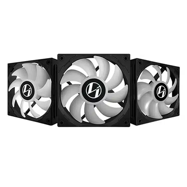 Lian Li ST120 120mm ARGB Cabinet Fan (Triple Pack) (Black) Lian