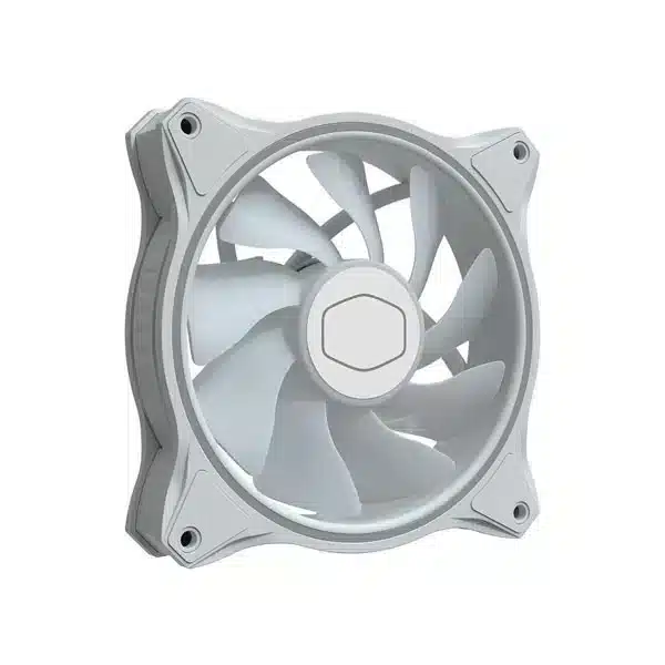 Cooler Master MasterFan MF120 Halo ARGB Cabinet Fan (Triple Pack) (White) modxcomputers