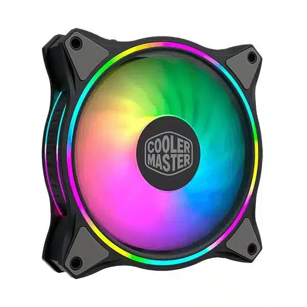 Cooler Master MasterFan MF120 Halo ARGB Cabinet Fan (Triple Pack) (Black) Master