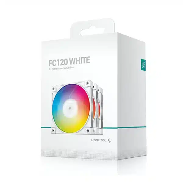 DeepCool FC120 White ARGB Cabinet Fan (Triple Pack)-img(10)