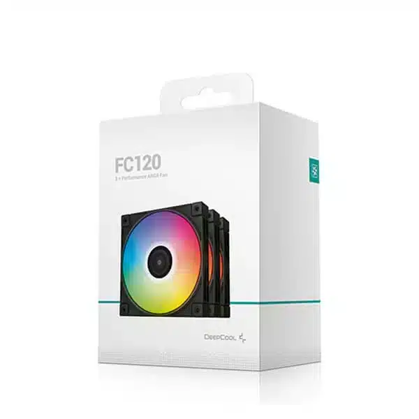 DeepCool FC120 Black ARGB Cabinet Fan (Triple Pack)-img(6)