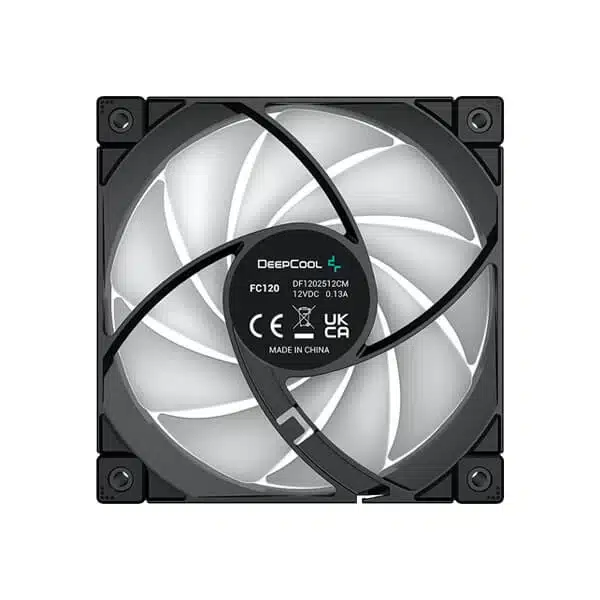 DeepCool FC120 Black ARGB Cabinet Fan (Single Pack) image 8