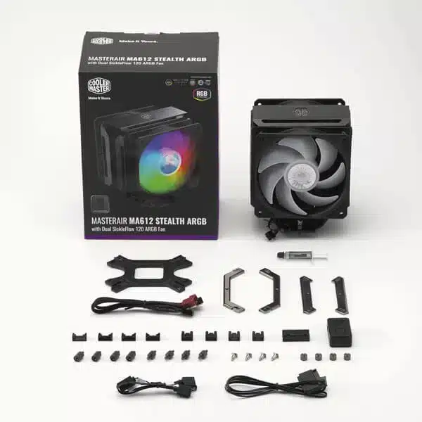 Cooler Master MasterAir MA612 Stealth ARGB CPU Air Cooler-img(12)