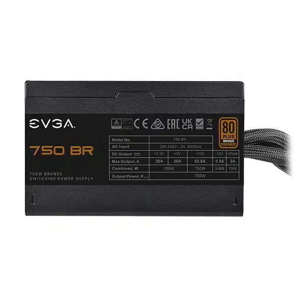 EVGA 750 BR 750 Watt 80 Plus Bronze-img(5)