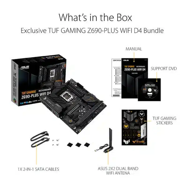 ASUS TUF Gaming Z690 Plus WIFI D4-img(2)