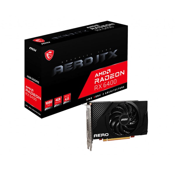 MSI Radeon RX 6400 Aero ITX 4GB