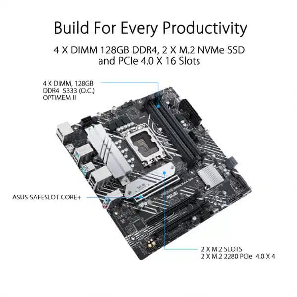 ASUS PRIME B660M-A D4