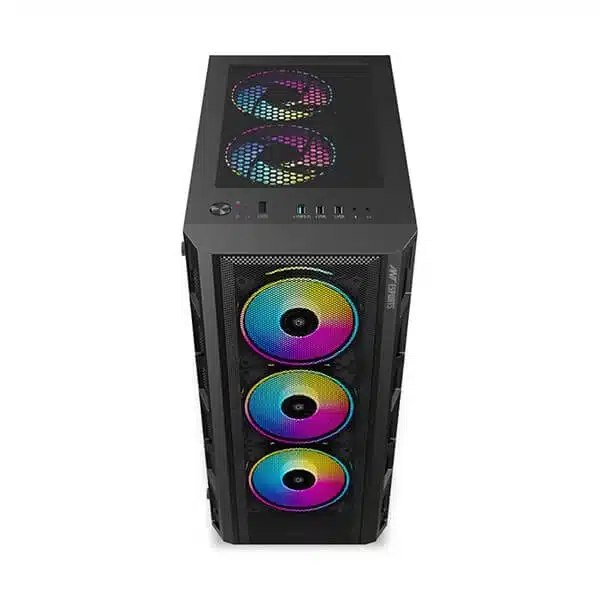 Ant Esports 510 Air ARGB (Black) Esports