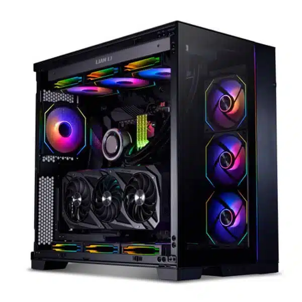 Lian Li UNI SL Infinity 120 Black 120mm PWM ARGB Cabinet Fan (Triple Pack)-img(2)
