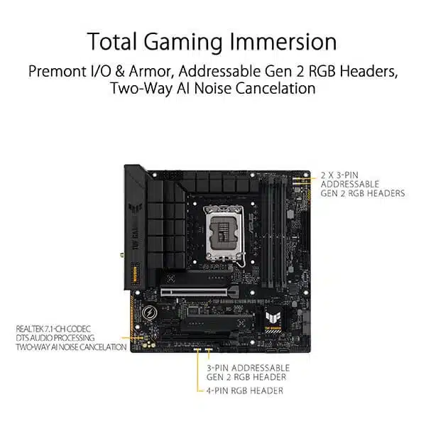 ASUS TUF Gaming B760M Plus WIFI D4