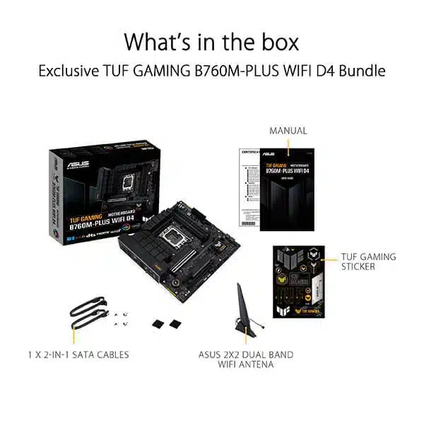 ASUS TUF Gaming B760M Plus WIFI D4 image 6