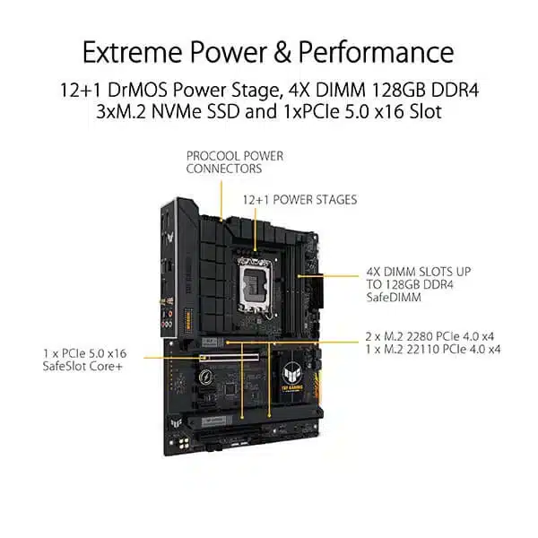 ASUS TUF Gaming B760 Plus WIFI D4-img(2)