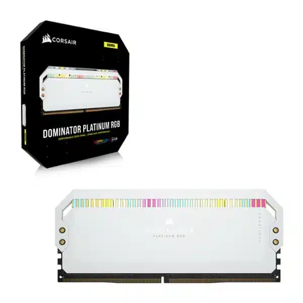 Corsair Dominator Platinum RGB 32GB (16GBx2) DDR5 5600MHz (White) image 7