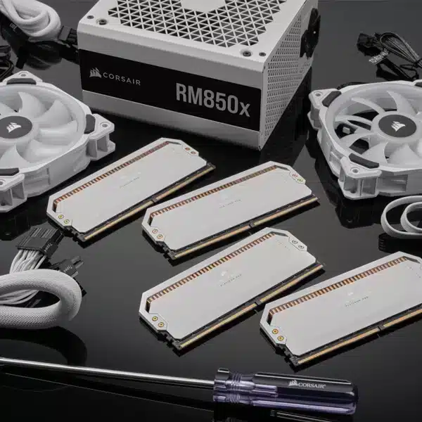 Corsair Dominator Platinum RGB 32GB (16GBx2) DDR5 5600MHz (White) image 9