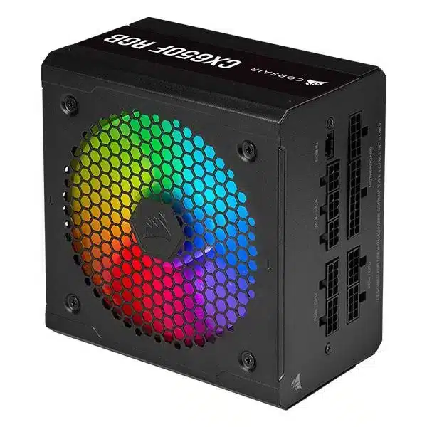 Corsair CX650F RGB 650 Watt 80 Plus Bronze Fully Modular