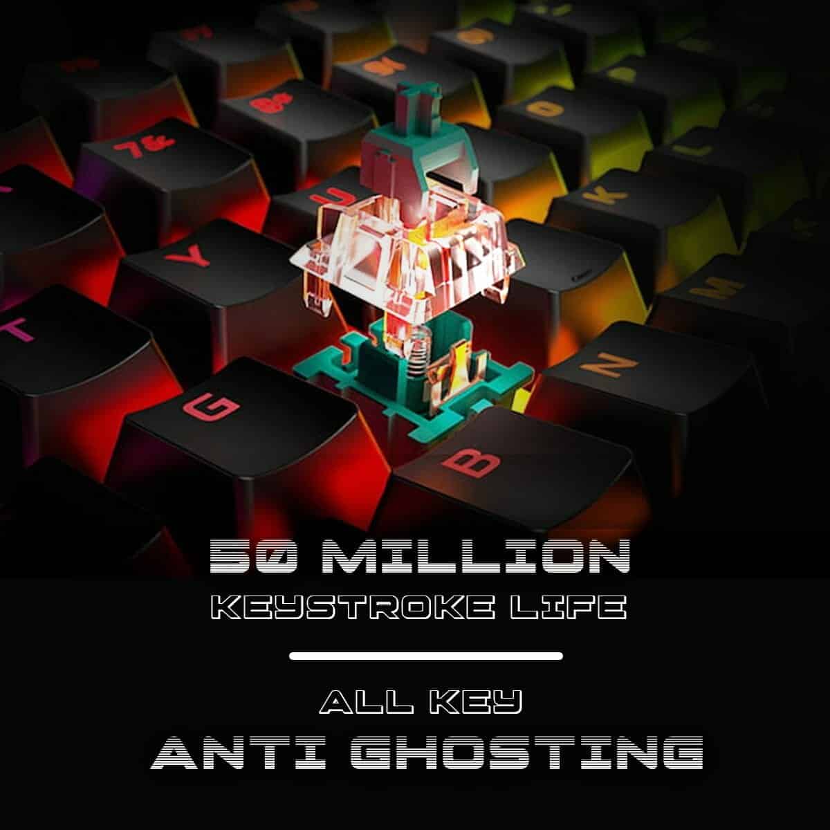 Cosmic Byte Vanth (CB-GK-27) Blue Switches Mechanical Keyboard-img(2)