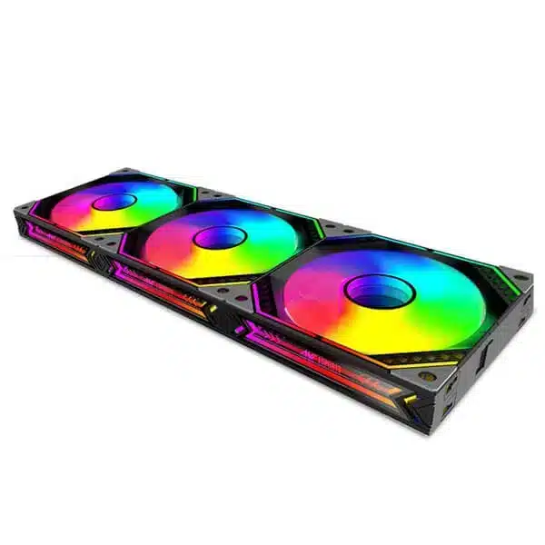 Ant Esports Infinity Flow 120mm ARGB Cabinet Fan (Triple Pack) (Black) image 7