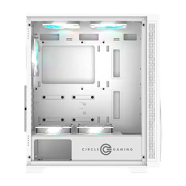 Circle Furious 240 Mesh ARGB (White) modxcomputers
