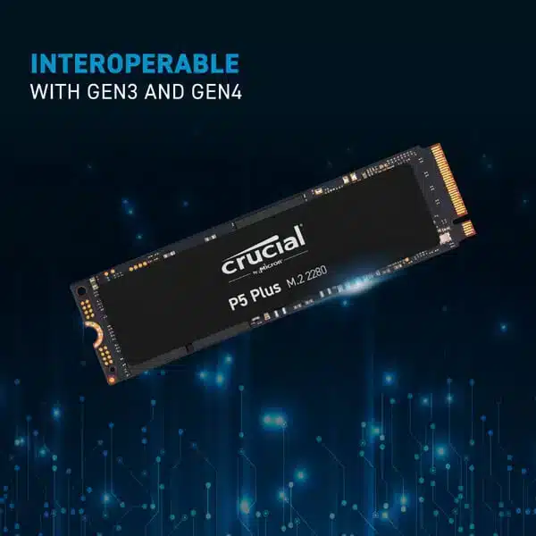 Crucial P5 Plus 1000GB M.2 NVMe Gen4