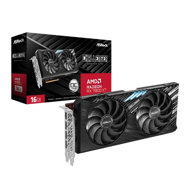 ASRock RX 7800 XT Challenger OC 16GB