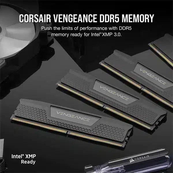 Corsair Vengeance 16GB (16GBx1) DDR5 5600MHz (Black)-img(3)