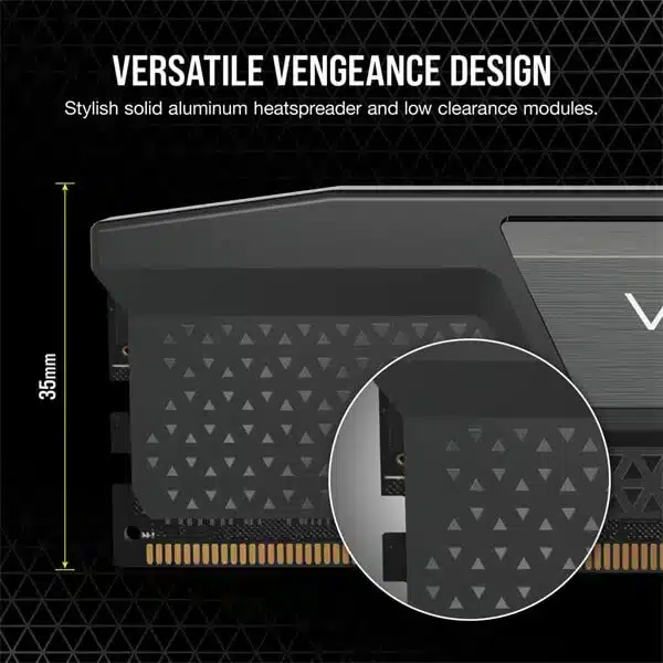 Corsair Vengeance 16GB (16GBx1) DDR5 5600MHz (Black)-img(5)