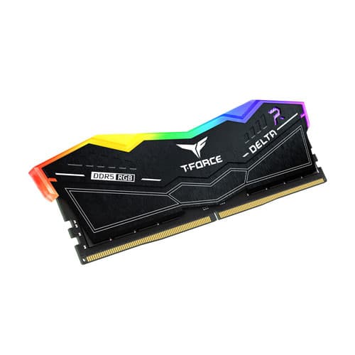 Buy TeamGroup T-Force Delta RGB 16GB (16GBx1) DDR5 5600MHz (Black)