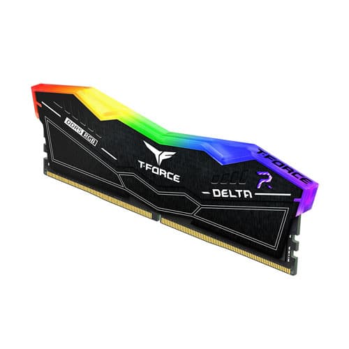 TeamGroup T-Force Delta RGB 16GB (16GBx1) DDR5 5600MHz (Black)
