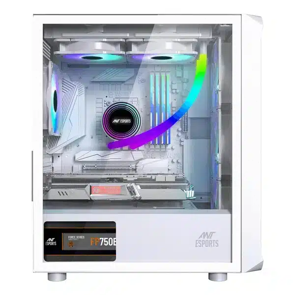 Ant Esports 205 Air ARGB (White) Esports