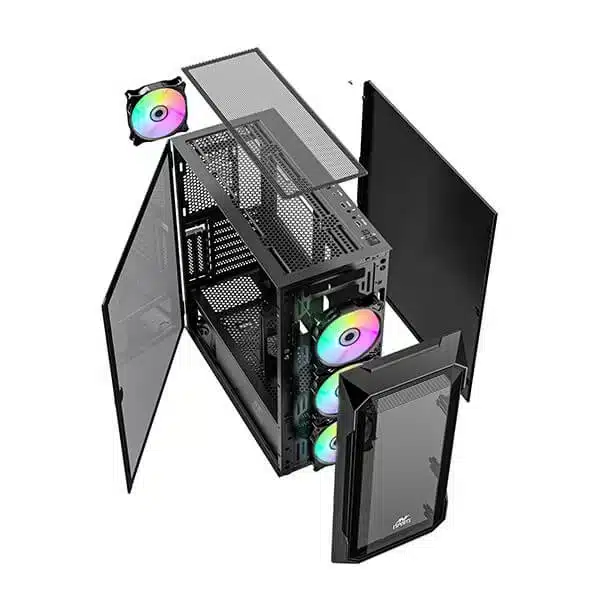 Ant Esports ICE-410TG ARGB (Black) modxcomputers
