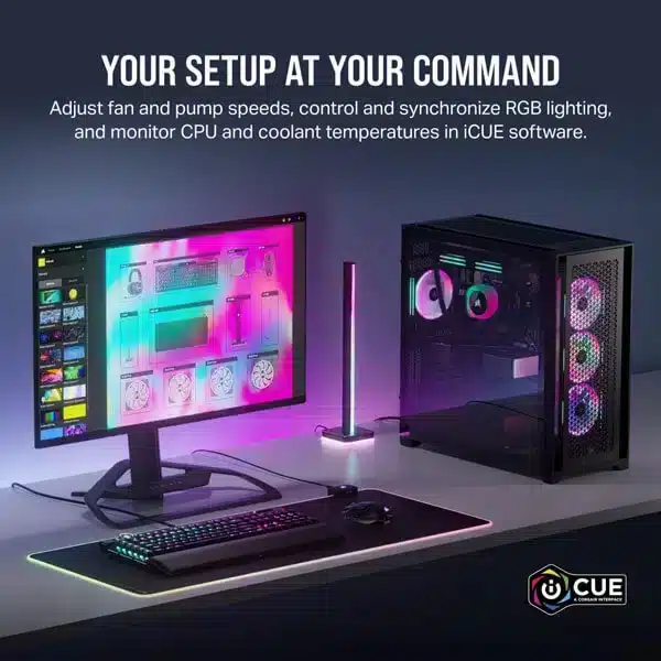 Corsair iCUE LINK H150i RGB (Black)-img(10)
