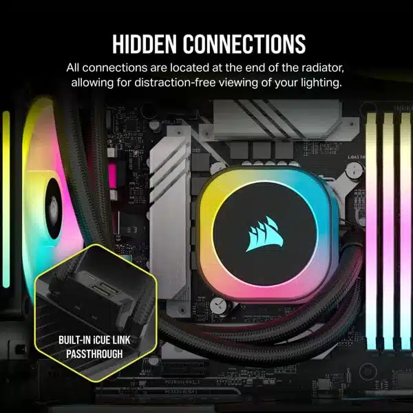 Corsair iCUE LINK H150i RGB (Black)-img(5)
